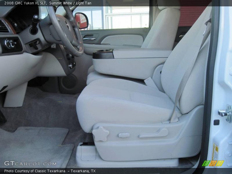 Summit White / Light Tan 2008 GMC Yukon XL SLT
