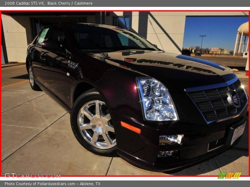 Black Cherry / Cashmere 2008 Cadillac STS V6