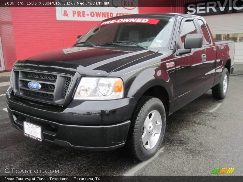 Black / Medium/Dark Flint 2006 Ford F150 STX SuperCab