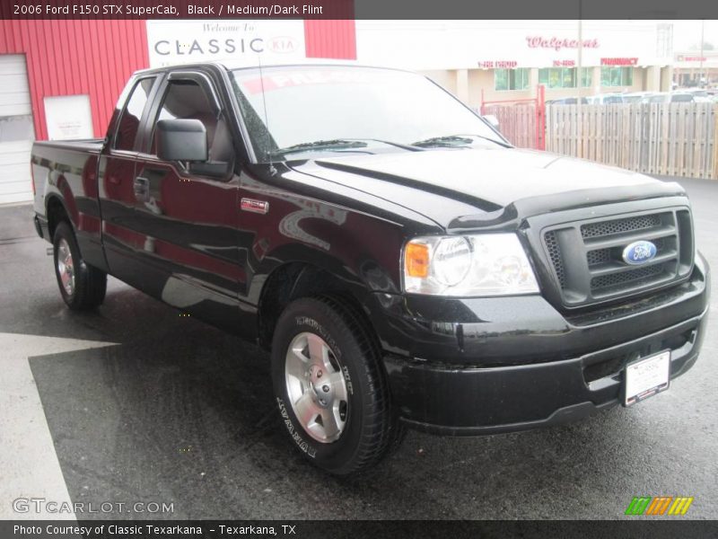 Black / Medium/Dark Flint 2006 Ford F150 STX SuperCab