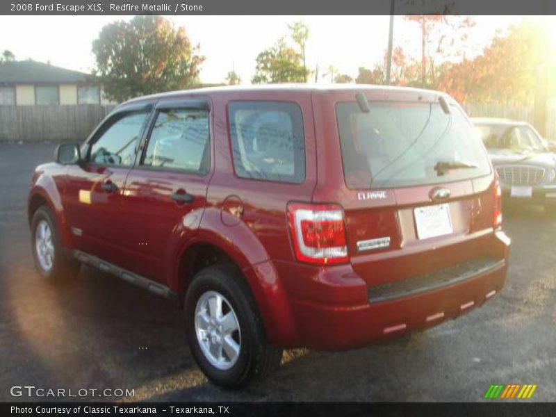 Redfire Metallic / Stone 2008 Ford Escape XLS
