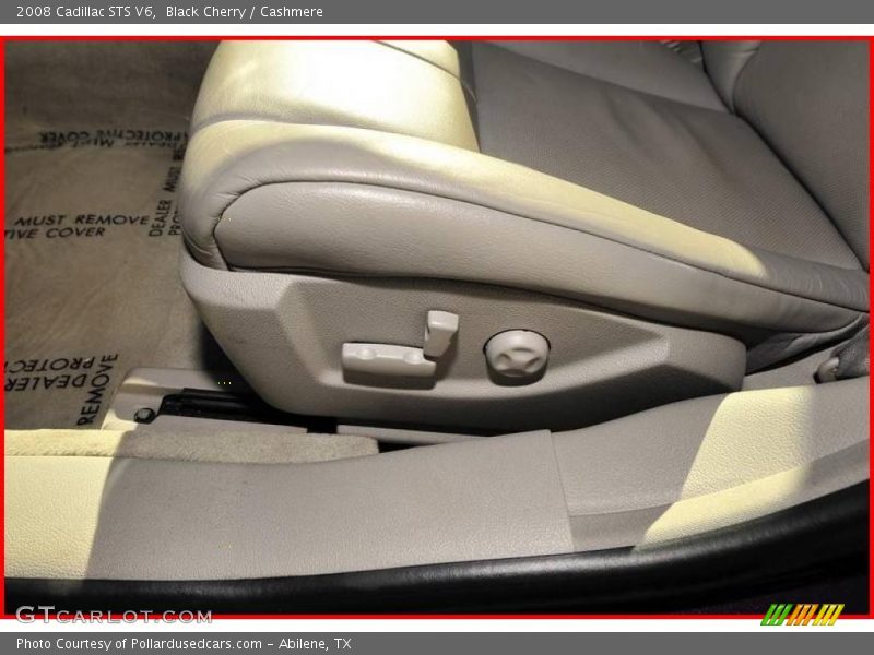 Black Cherry / Cashmere 2008 Cadillac STS V6