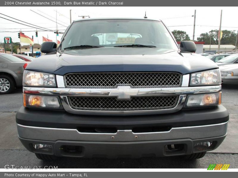 Dark Blue Metallic / Dark Charcoal 2004 Chevrolet Avalanche 1500