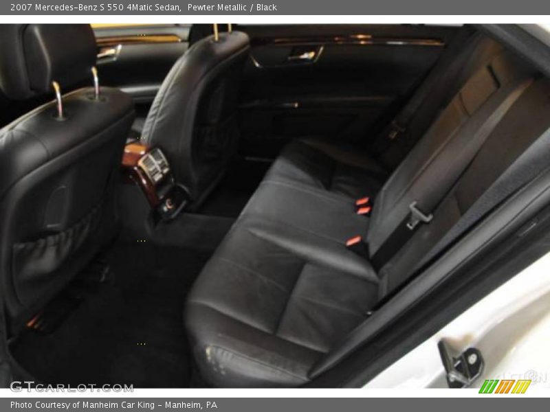 Pewter Metallic / Black 2007 Mercedes-Benz S 550 4Matic Sedan