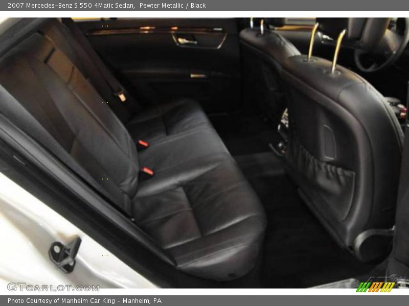 Pewter Metallic / Black 2007 Mercedes-Benz S 550 4Matic Sedan