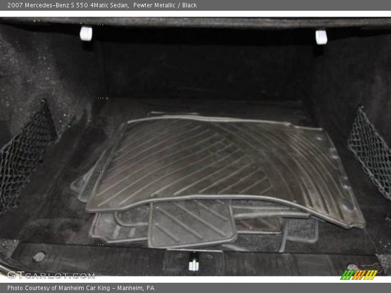 Pewter Metallic / Black 2007 Mercedes-Benz S 550 4Matic Sedan