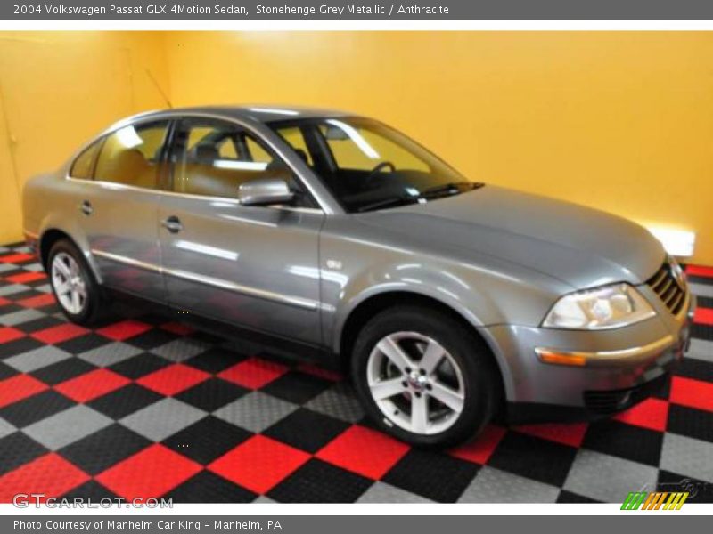 Stonehenge Grey Metallic / Anthracite 2004 Volkswagen Passat GLX 4Motion Sedan