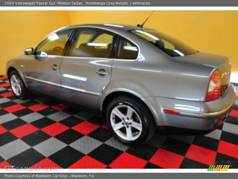 Stonehenge Grey Metallic / Anthracite 2004 Volkswagen Passat GLX 4Motion Sedan