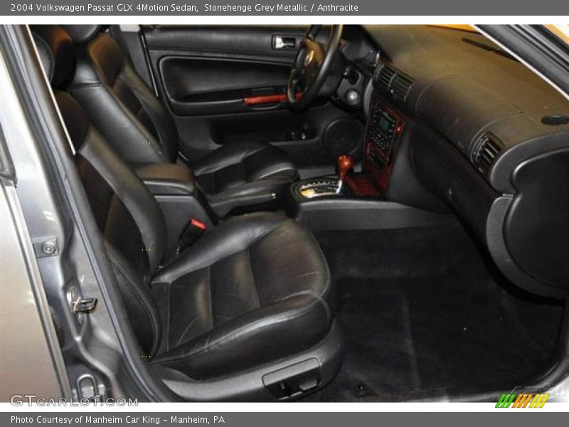 Stonehenge Grey Metallic / Anthracite 2004 Volkswagen Passat GLX 4Motion Sedan