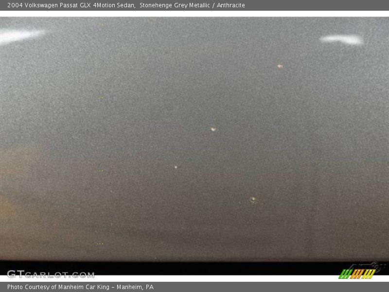 Stonehenge Grey Metallic / Anthracite 2004 Volkswagen Passat GLX 4Motion Sedan