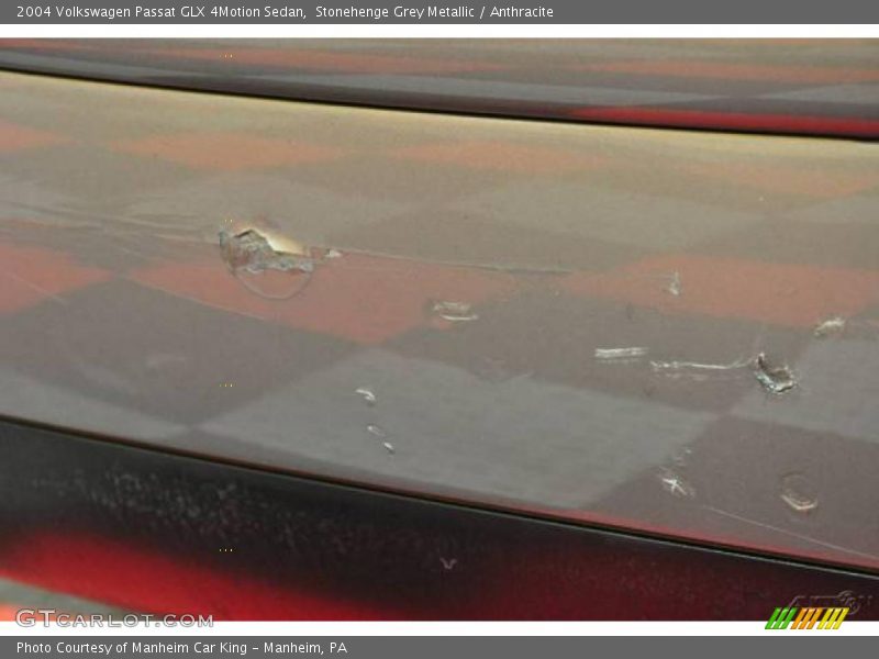 Stonehenge Grey Metallic / Anthracite 2004 Volkswagen Passat GLX 4Motion Sedan