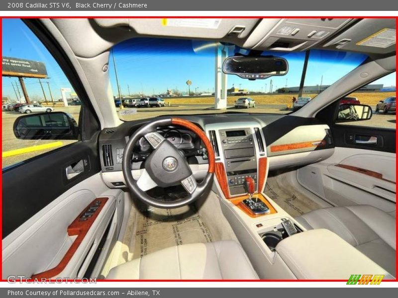 Black Cherry / Cashmere 2008 Cadillac STS V6