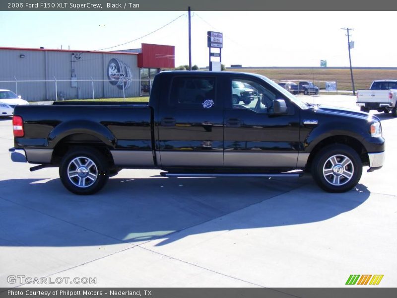 Black / Tan 2006 Ford F150 XLT SuperCrew