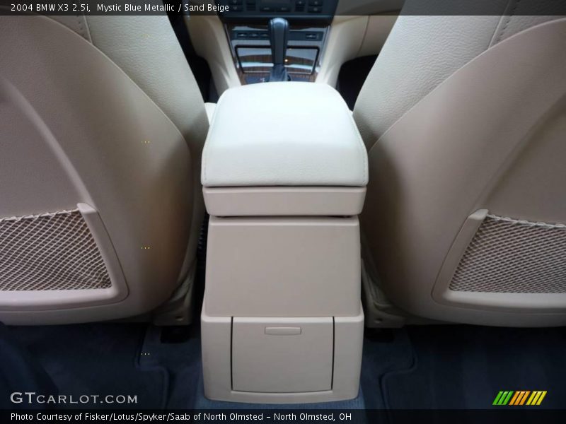 Mystic Blue Metallic / Sand Beige 2004 BMW X3 2.5i