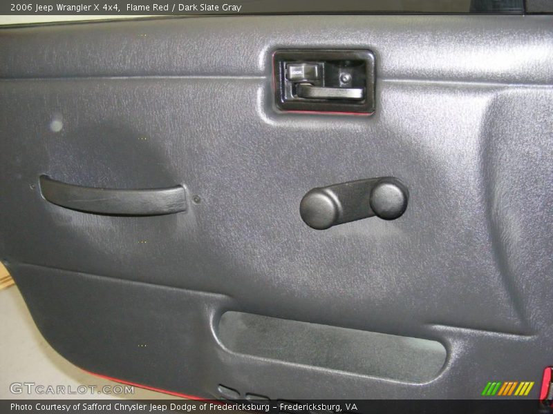 Flame Red / Dark Slate Gray 2006 Jeep Wrangler X 4x4