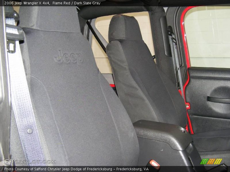 Flame Red / Dark Slate Gray 2006 Jeep Wrangler X 4x4