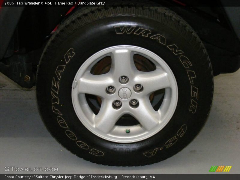 Flame Red / Dark Slate Gray 2006 Jeep Wrangler X 4x4