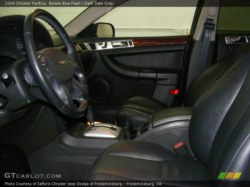 Butane Blue Pearl / Dark Slate Gray 2004 Chrysler Pacifica