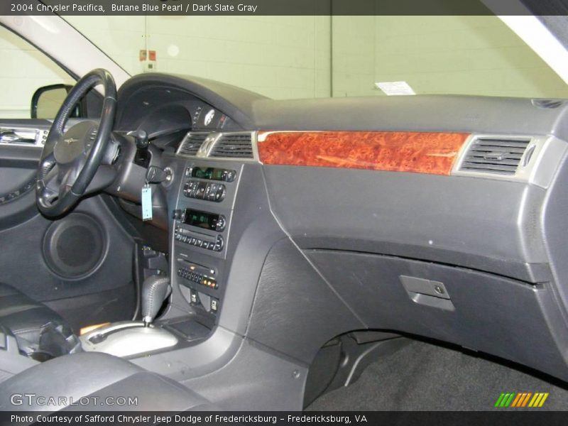 Butane Blue Pearl / Dark Slate Gray 2004 Chrysler Pacifica