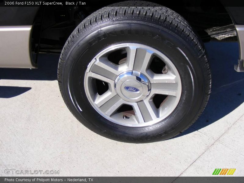 Black / Tan 2006 Ford F150 XLT SuperCrew