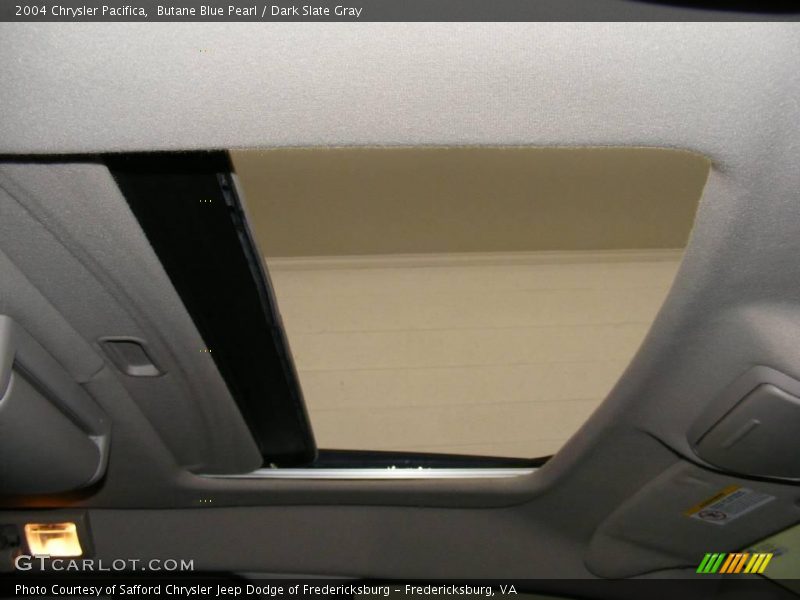 Butane Blue Pearl / Dark Slate Gray 2004 Chrysler Pacifica