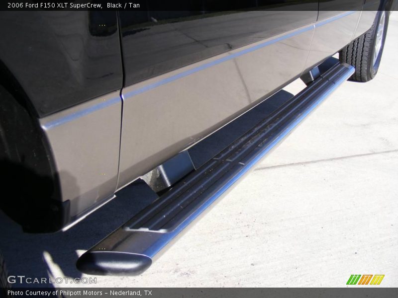 Black / Tan 2006 Ford F150 XLT SuperCrew