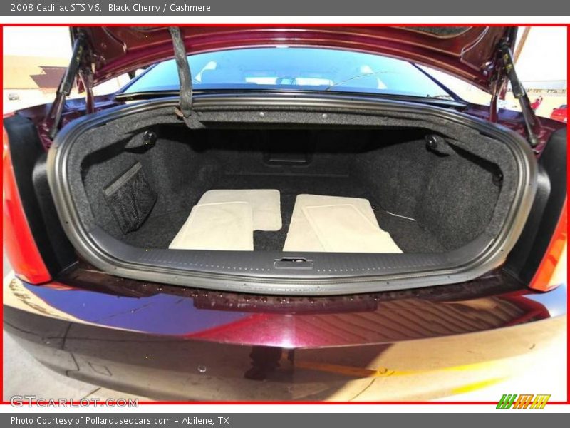 Black Cherry / Cashmere 2008 Cadillac STS V6