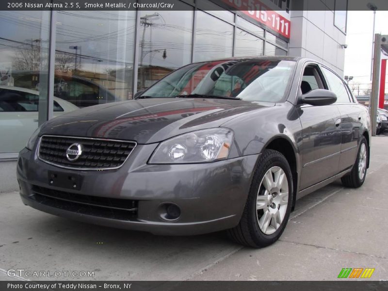 Smoke Metallic / Charcoal/Gray 2006 Nissan Altima 2.5 S