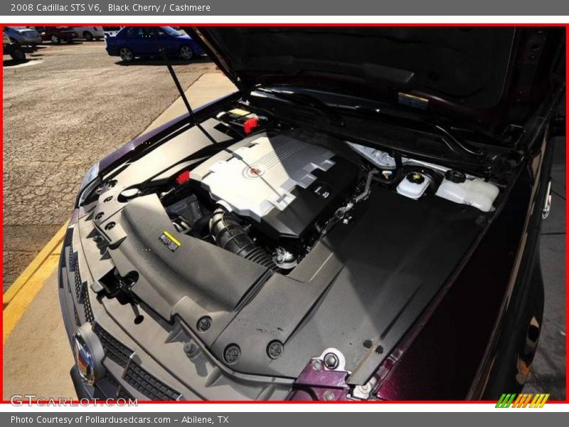 Black Cherry / Cashmere 2008 Cadillac STS V6