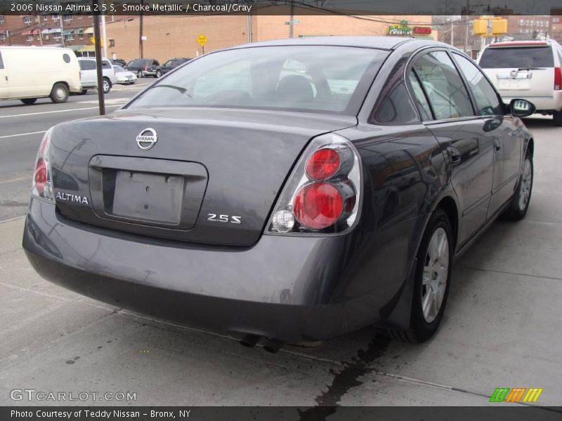 Smoke Metallic / Charcoal/Gray 2006 Nissan Altima 2.5 S