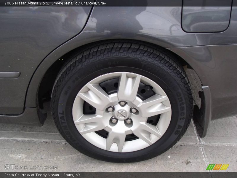 Smoke Metallic / Charcoal/Gray 2006 Nissan Altima 2.5 S