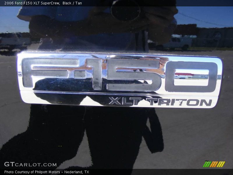 Black / Tan 2006 Ford F150 XLT SuperCrew