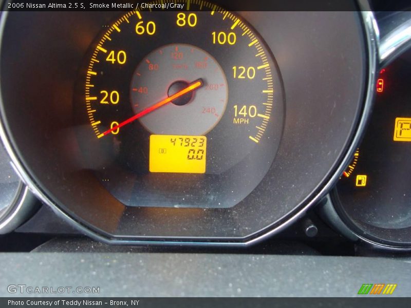 Smoke Metallic / Charcoal/Gray 2006 Nissan Altima 2.5 S
