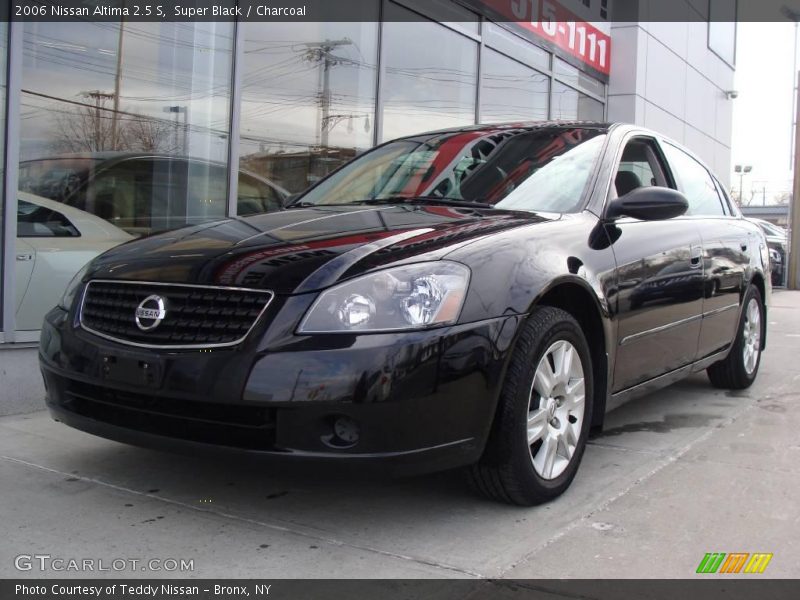 Super Black / Charcoal 2006 Nissan Altima 2.5 S