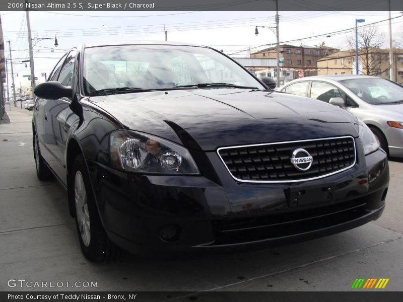 Super Black / Charcoal 2006 Nissan Altima 2.5 S