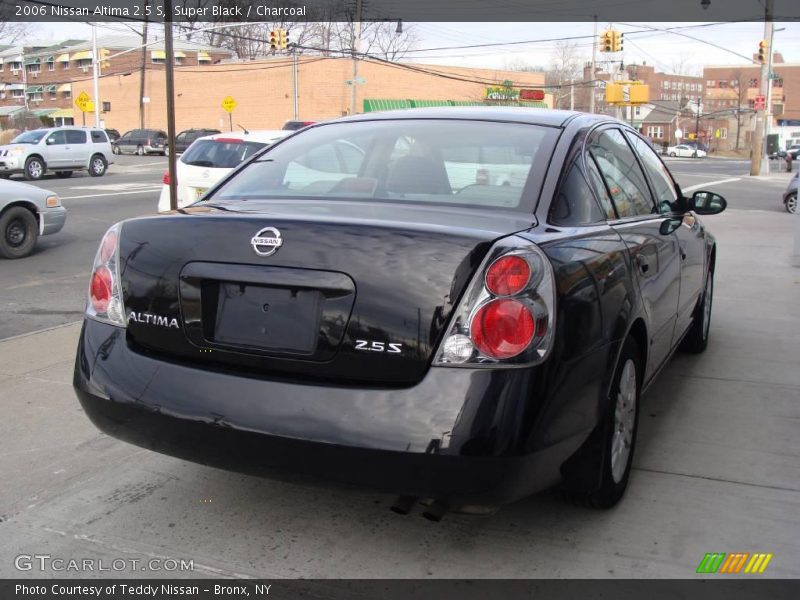 Super Black / Charcoal 2006 Nissan Altima 2.5 S