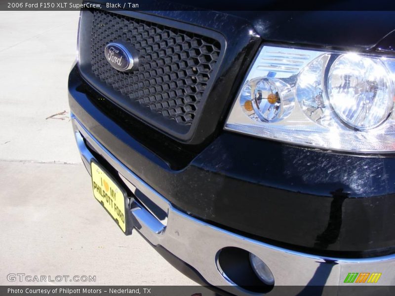 Black / Tan 2006 Ford F150 XLT SuperCrew