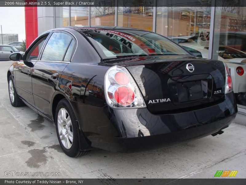 Super Black / Charcoal 2006 Nissan Altima 2.5 S