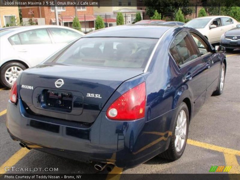 Onyx Black / Cafe Latte 2006 Nissan Maxima 3.5 SE