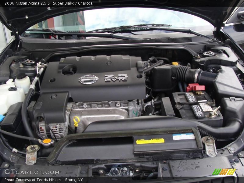 Super Black / Charcoal 2006 Nissan Altima 2.5 S