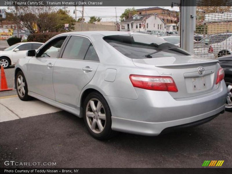 Titanium Metallic / Dark Charcoal 2007 Toyota Camry SE