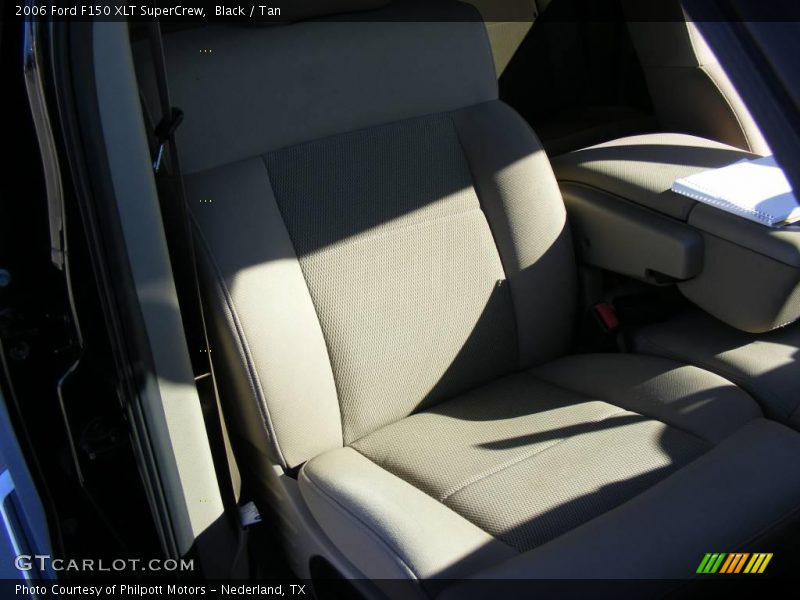 Black / Tan 2006 Ford F150 XLT SuperCrew