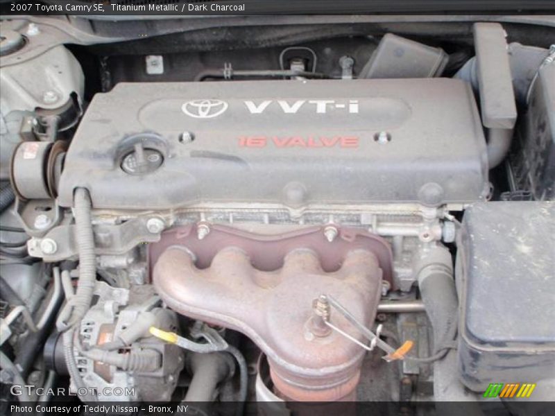Titanium Metallic / Dark Charcoal 2007 Toyota Camry SE
