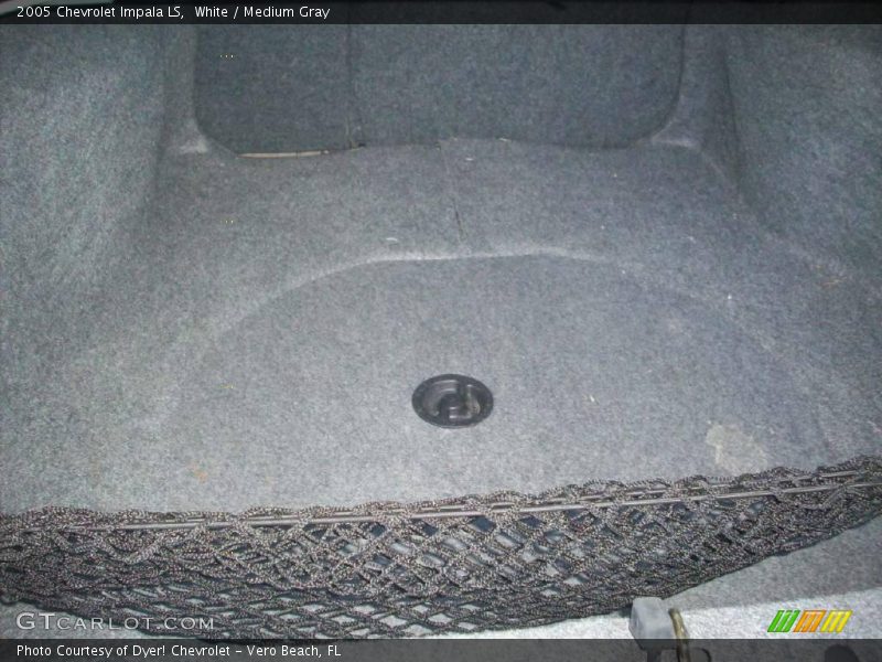 White / Medium Gray 2005 Chevrolet Impala LS