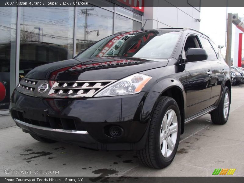 Super Black / Charcoal 2007 Nissan Murano S