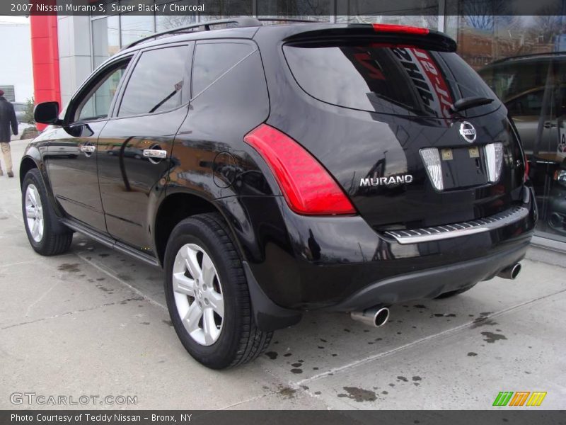 Super Black / Charcoal 2007 Nissan Murano S