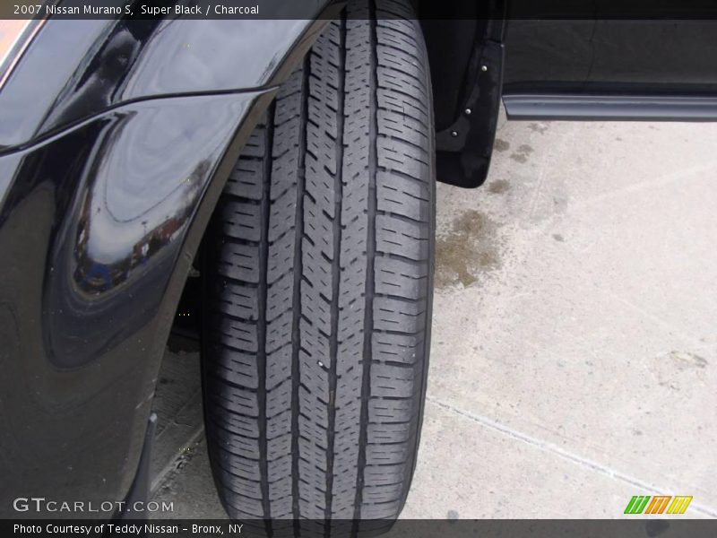 Super Black / Charcoal 2007 Nissan Murano S