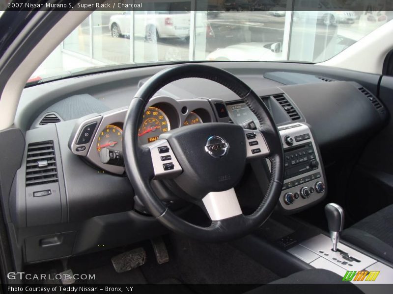 Super Black / Charcoal 2007 Nissan Murano S