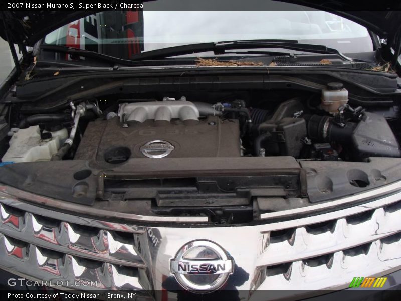 Super Black / Charcoal 2007 Nissan Murano S