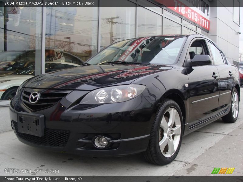 Black Mica / Black 2004 Mazda MAZDA3 s Sedan